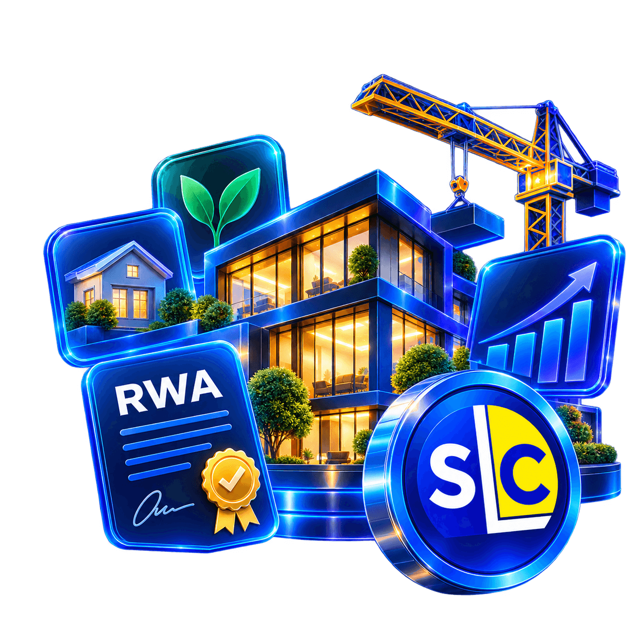 RWA Build tokenized business project concept