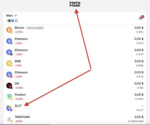 SLCT Logo is Now Live on MetaMask
